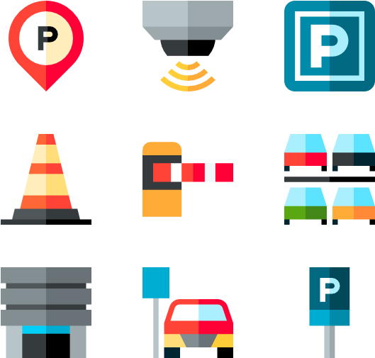 Parking Clipart (600x564), Png Download