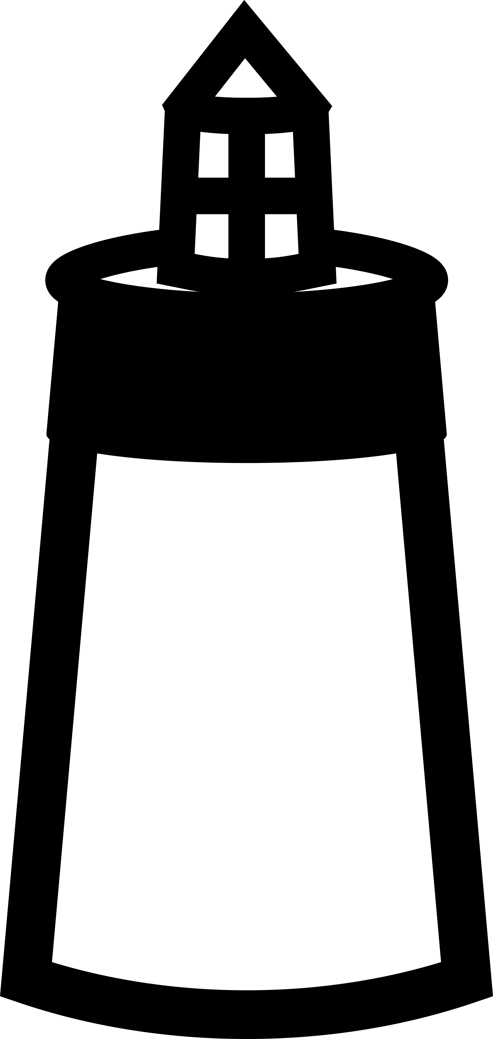 Light,pharos,tower,free Vector Graphics Clipart (500x1000), Png Download