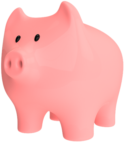 Piggy Bank Template 20, Buy Clip Art - Finance - Png Download (960x540), Png Download