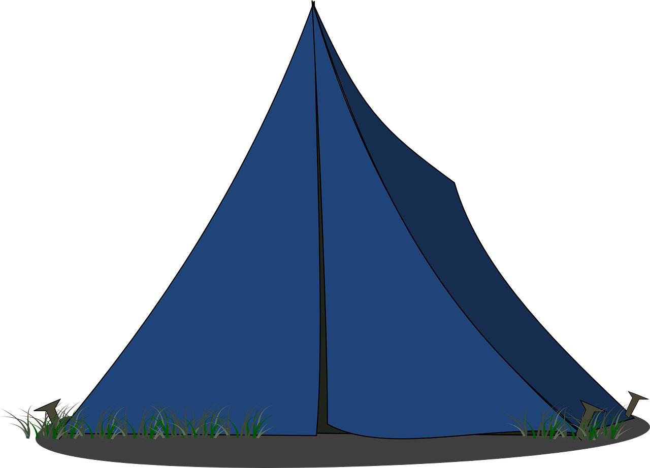 I Was Shocked, Bewildered Even - Blue Tent Clipart - Png Download (1280x922), Png Download