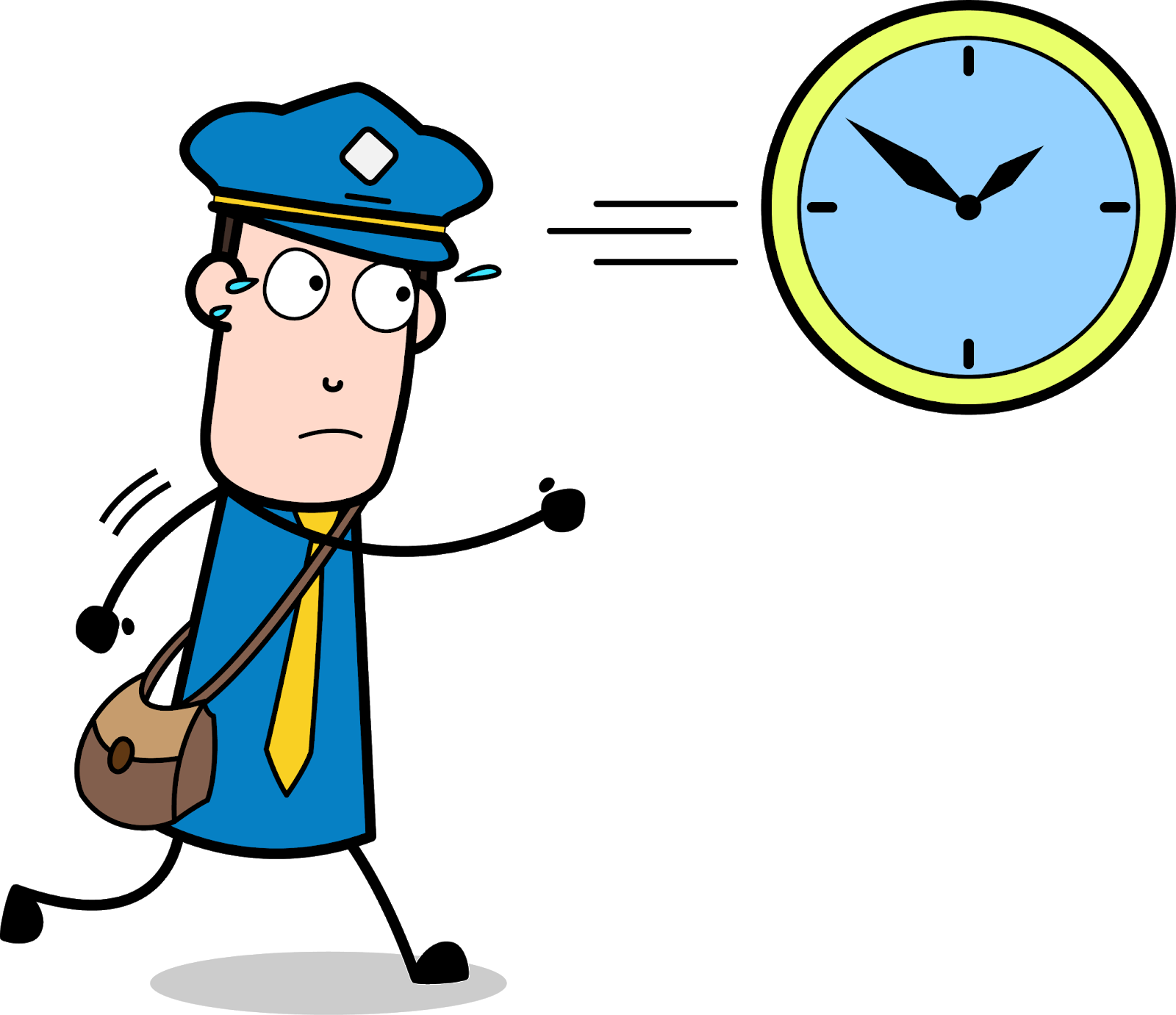 Postman - Stock Illustration Clipart (1600x1381), Png Download