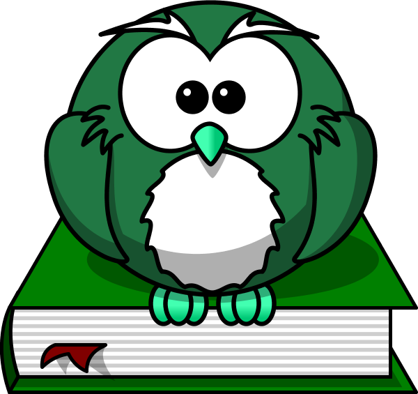*✿**✿*buhos*✿**✿* Book Clip Art - Learning Owl - Png Download (600x565), Png Download