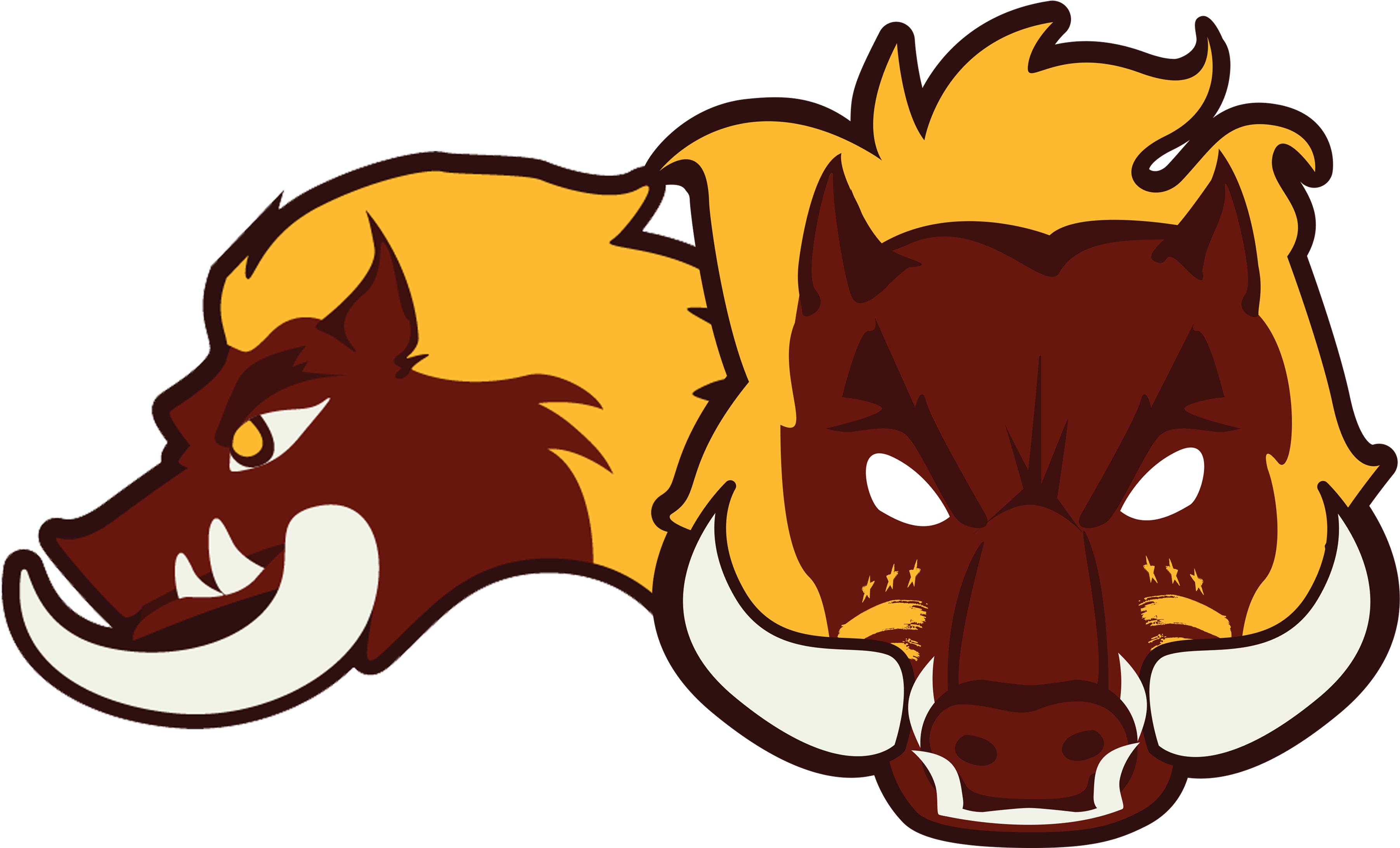 Mascot - Washington Redskins New Mascot Clipart (4200x2276), Png Download