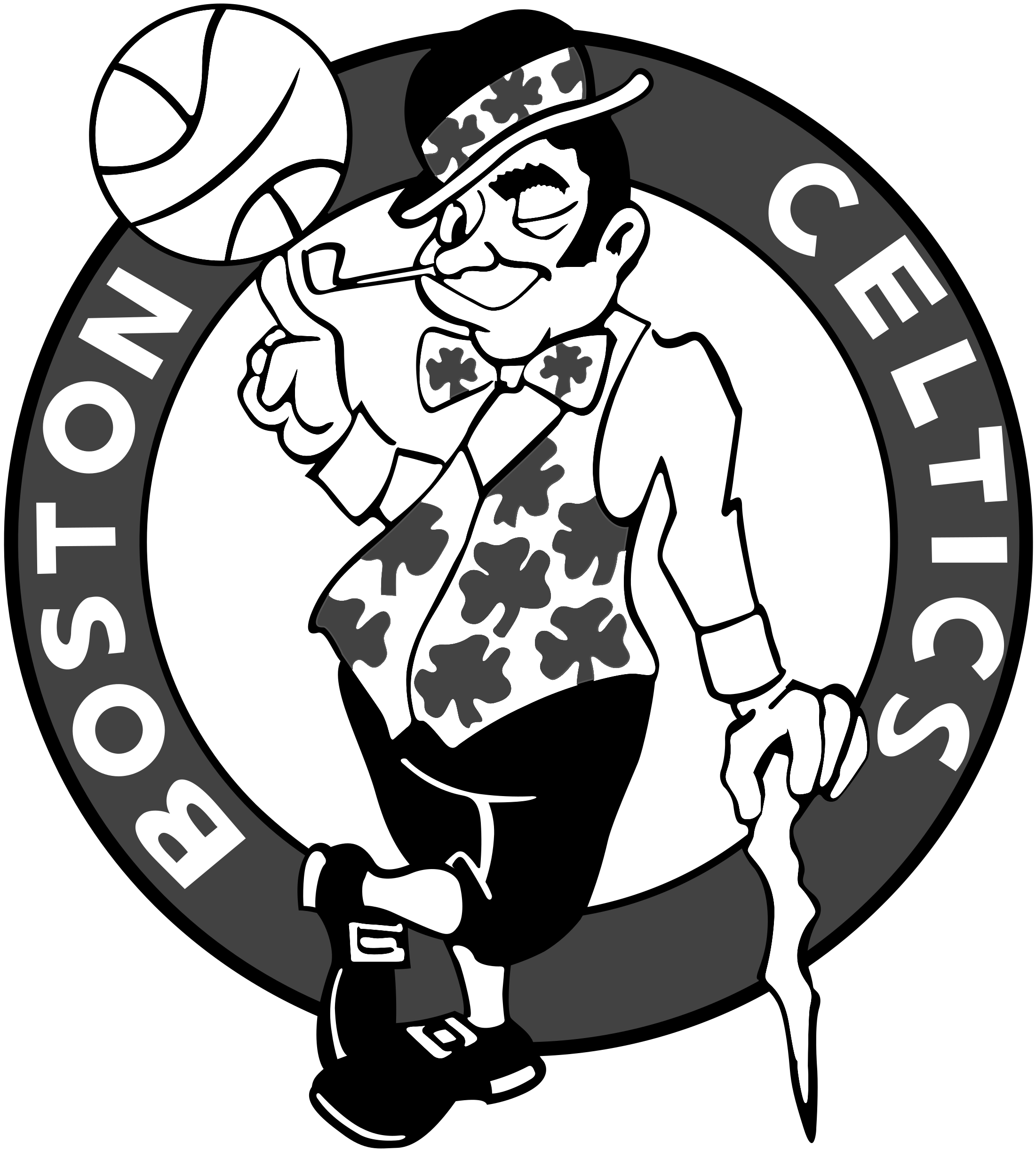 High Resolution Boston Celtics Logo Clipart (2400x2600), Png Download
