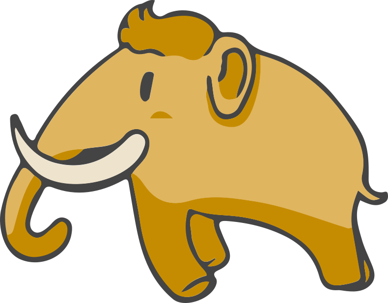 Notre Petit - Mastodon Clipart (790x617), Png Download