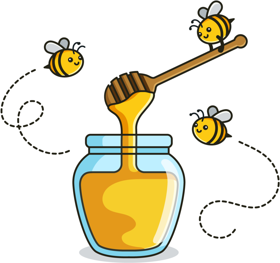 Be My Guest Sweet As Honey - Sweet As Honey Clipart (1000x939), Png Download