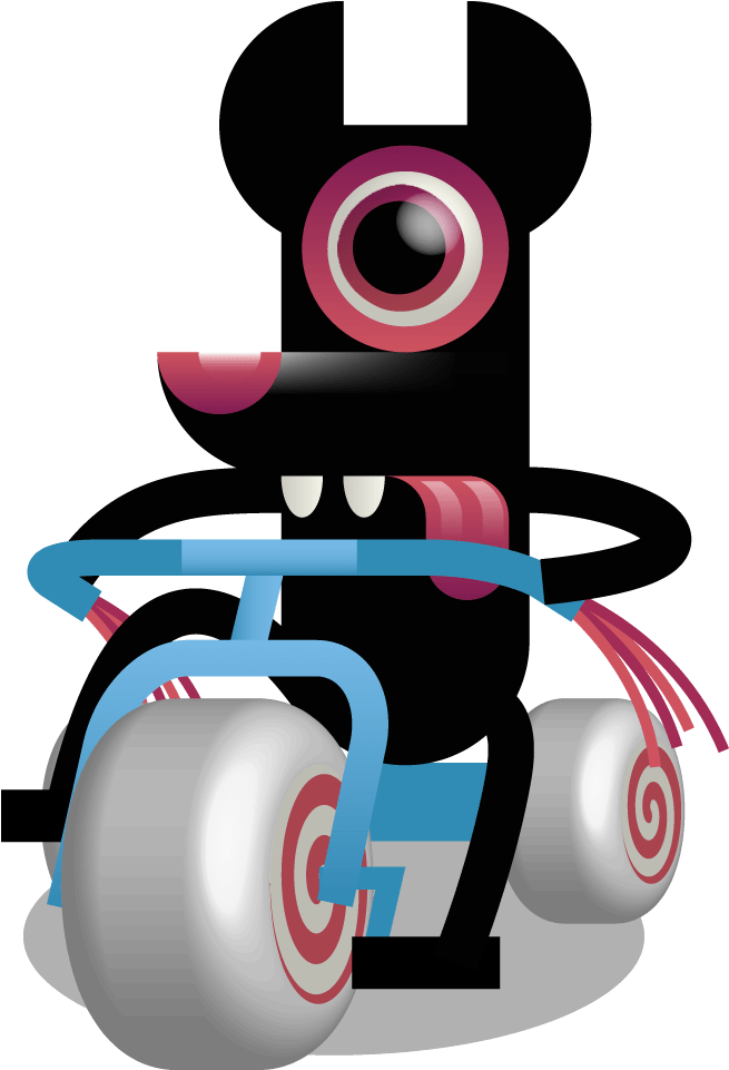 Toshl Monsters Are Here To Help You Stay On Top Of - Illustration Clipart (1024x1024), Png Download