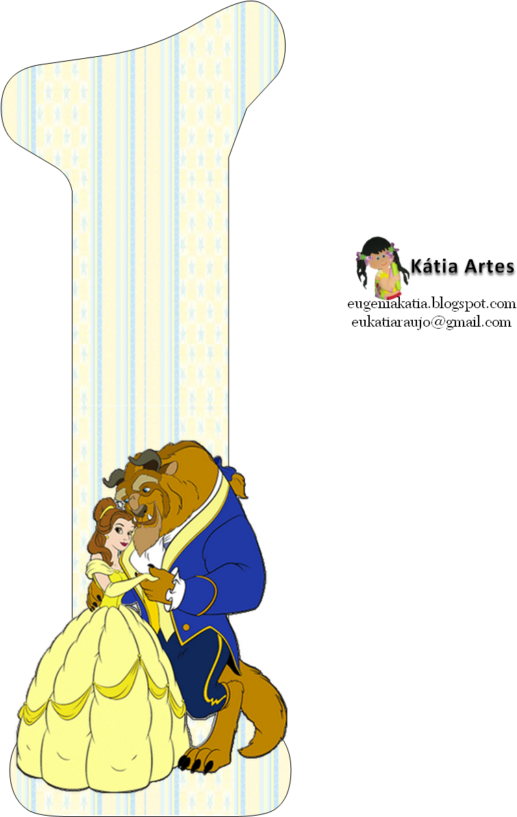 Pin De Marcela Placencio En Bella Y Bestia - Abecedario De La Bella Y La Bestia Clipart (781x1194), Png Download