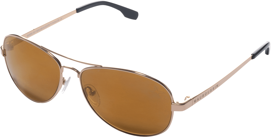 Lunettes Lunettes Doré Acier De Sun Soleil Soleil Soleil - Oculos Oakley Crosshair Marrom Clipart (1200x1200), Png Download