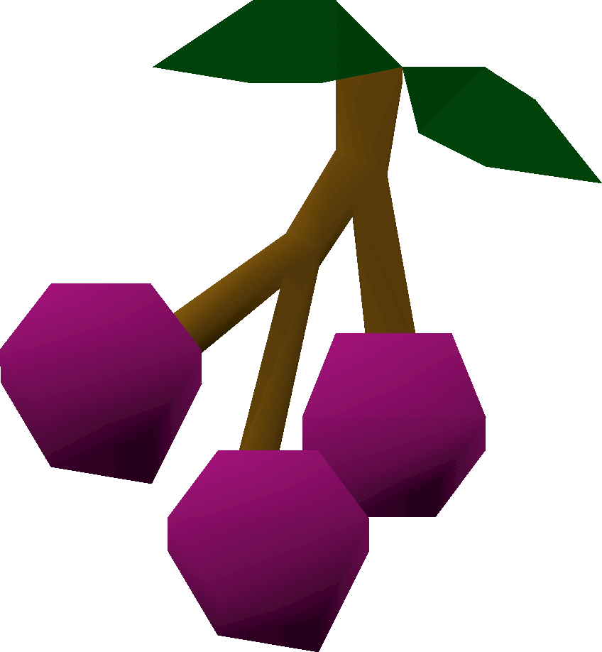 Grapes Clipart Purple Apple - Osrs Grapes - Png Download (848x918), Png Download