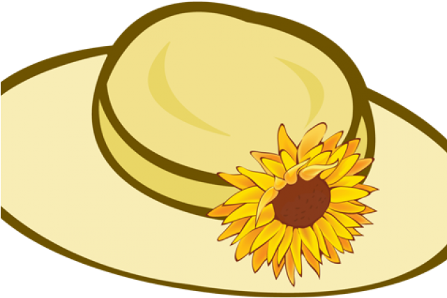 Sun Clipart Clipart Beach - Sun Hat Clipart Png Transparent Png (640x480), Png Download