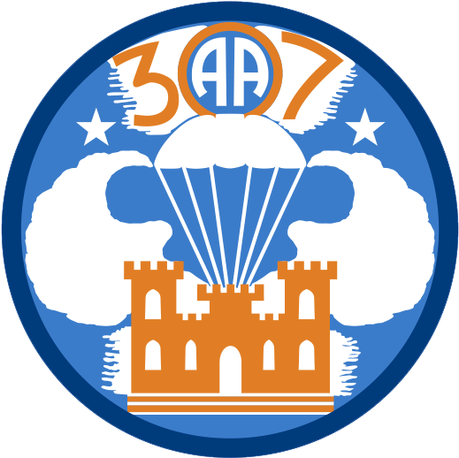 307th Airborne Engineer Battalion Clipart (640x640), Png Download
