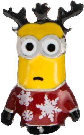 Ch4231 Holiday Kevin - Charm Bracelet Clipart (600x600), Png Download