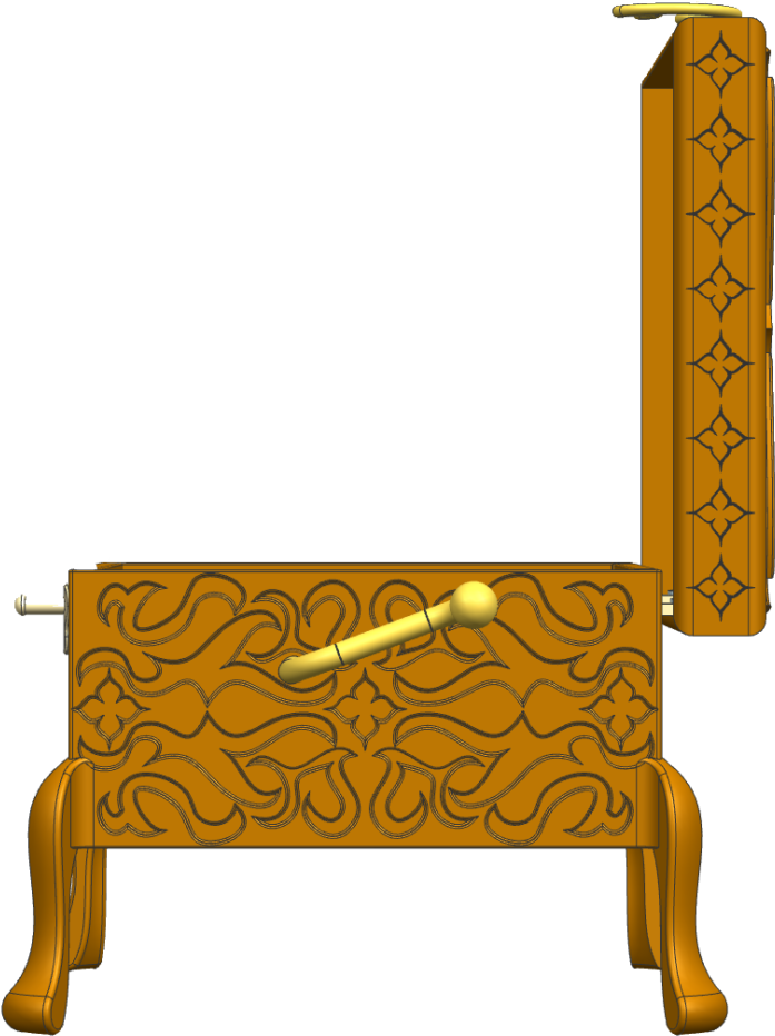 The Assembly Is Held Together By A Variety Of Constraints, - Bench Clipart (765x1024), Png Download