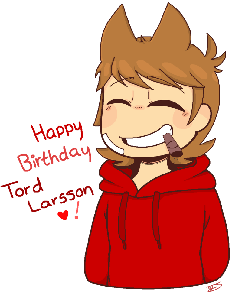 Tord Larsson By Jordie-bun - Happy Birthday Tord Larsson Clipart (767x966), Png Download