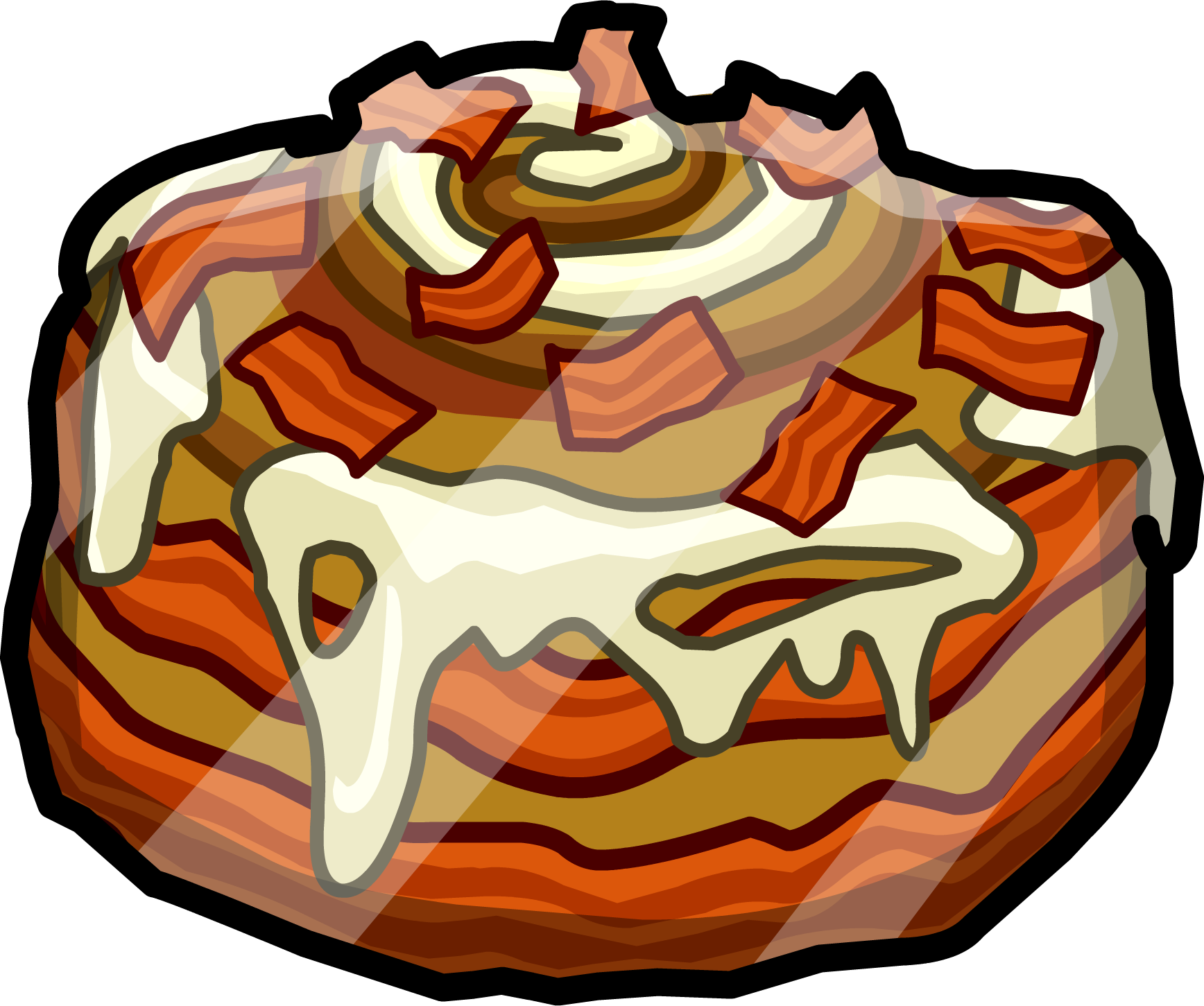 Breakfast Bun - Breakfast Club Penguin Clipart (1736x1451), Png Download