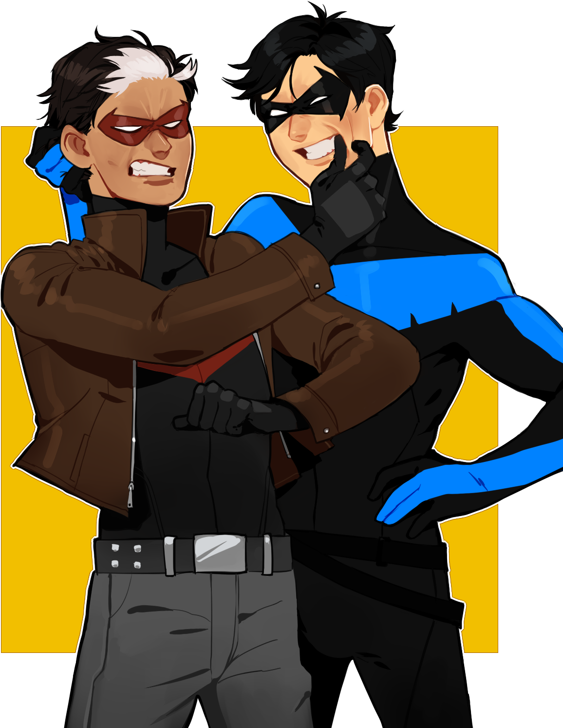 Brotherly Love - - Batman Clipart (1278x1520), Png Download