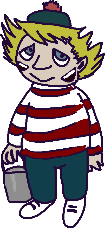 Salmiakki Posted - - Cartoon Clipart (404x879), Png Download