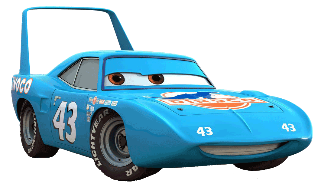 Car Gif Png Svg Library Library - Cars The King Clipart (1062x618), Png Download