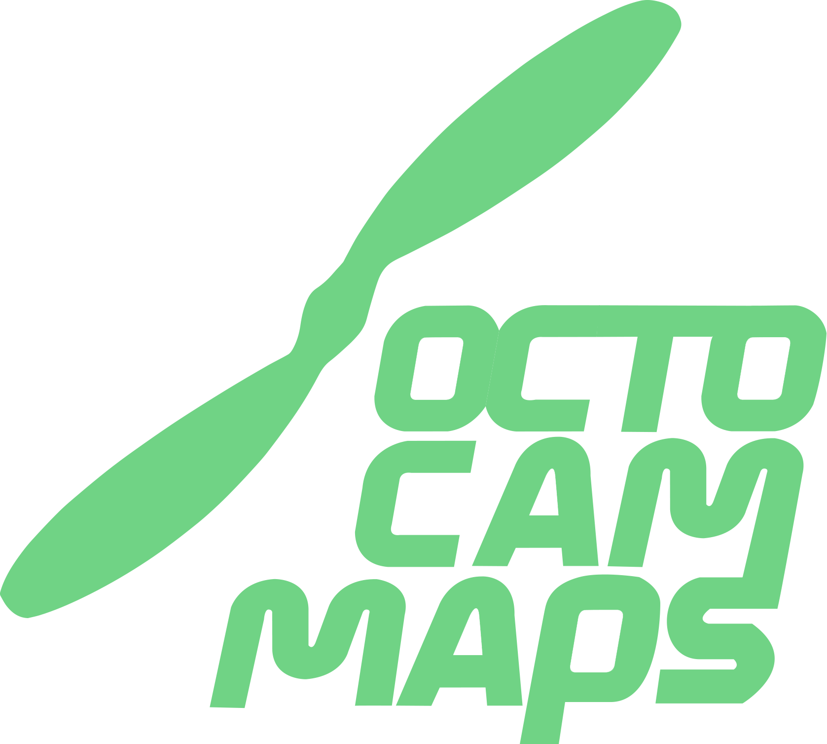 Octocam-maps Clipart (1677x1507), Png Download