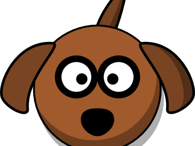 Puppy Clipart Head - Cartoon Dog Head Png Transparent Png (640x480), Png Download