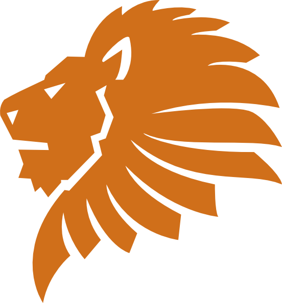 Black Lion Logo Png Clipart (552x594), Png Download