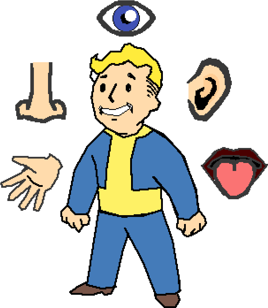 Perception - Fallout 4 Vault Dweller's Survival Guide Collector's Clipart (1200x1056), Png Download