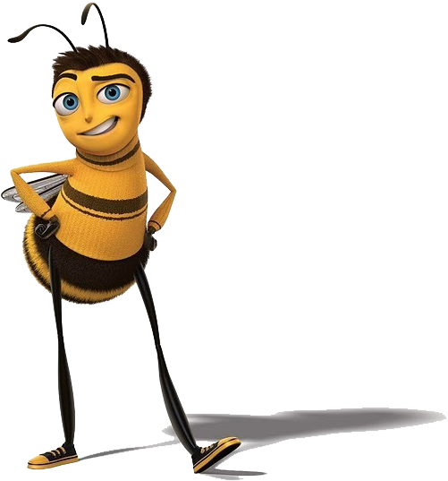 Bee Movie Youtube - Bee Movie Transparent Clipart (566x576), Png Download