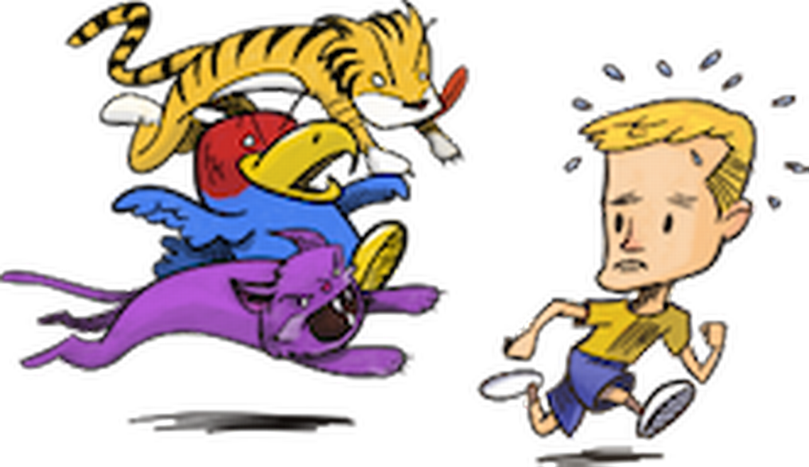 T Kill The Mellinger - Cartoon Clipart (1140x658), Png Download