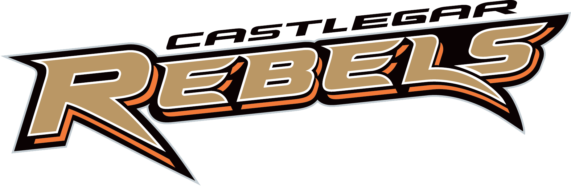 The - Castlegar Rebels Clipart (1852x605), Png Download