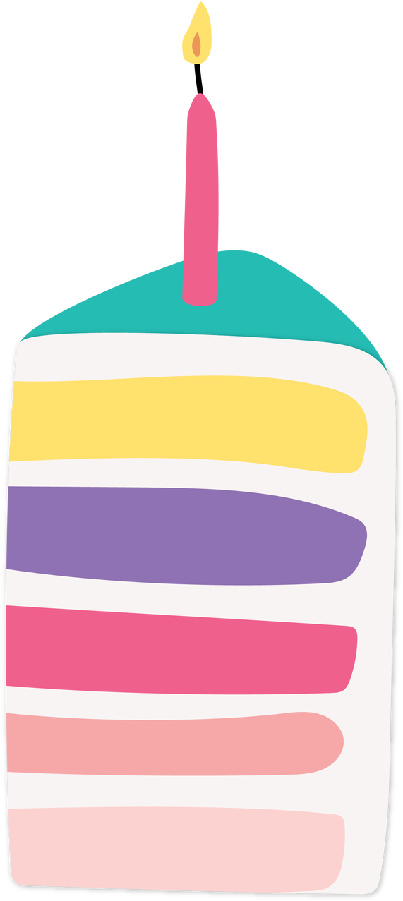 Image - Cake Clipart (577x1280), Png Download