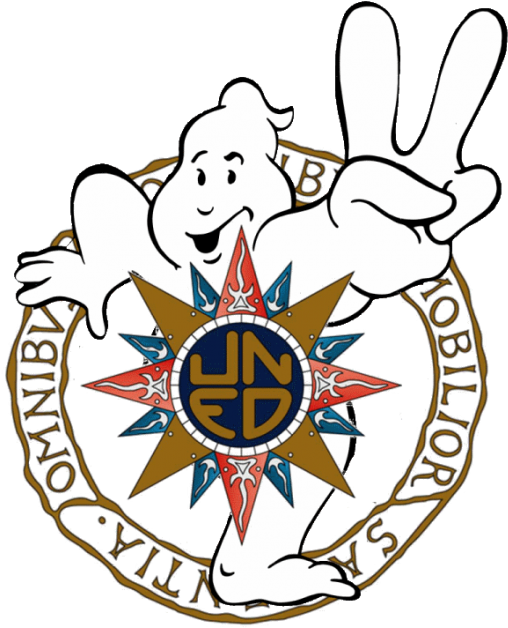 Unedfantasmas - National University Of Distance Education Clipart (528x640), Png Download