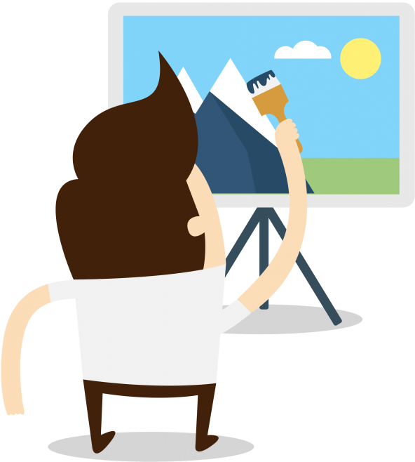 Six Tips To Deal With Everyday Stresses On Wellbeing - Cartoon Clipart (931x1024), Png Download