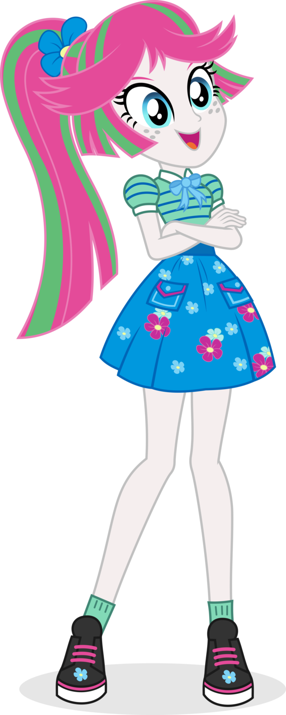 Blossomforth By Punzil Skirt Pinterest Equestria Girls - Blossom Forth Mlp Eqg Clipart (566x1413), Png Download