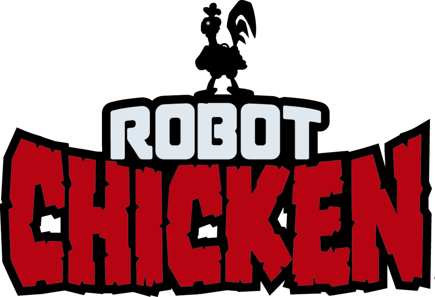 Robot Chicken Logo Clipart (1832x1250), Png Download
