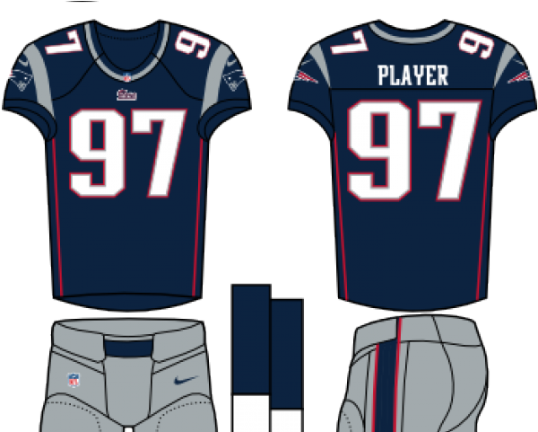 New England Patriots Clipart Patriots Football - Jacksonville Jaguars Uniforms 2012 - Png Download (640x480), Png Download