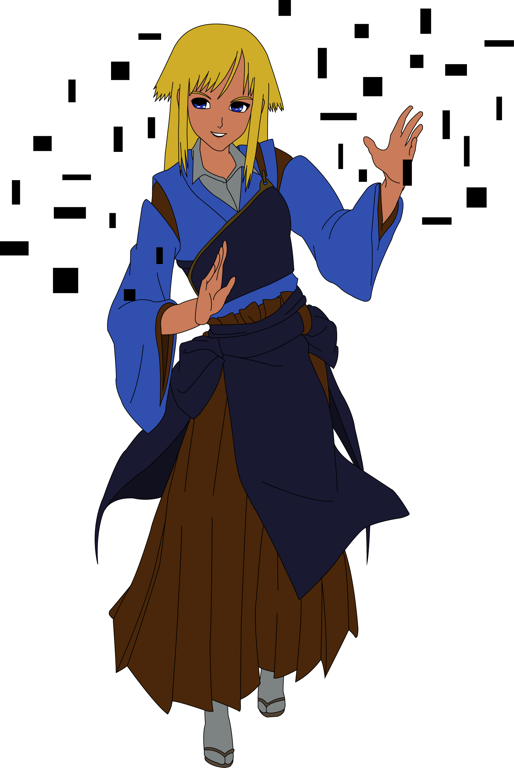 A Timeskip Concept For Milana - Cartoon Clipart (1671x2493), Png Download