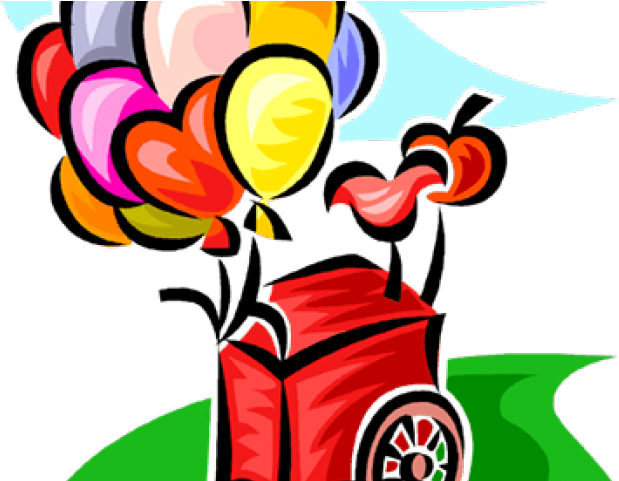 Balloons Clipart Cart - Png Download (640x480), Png Download