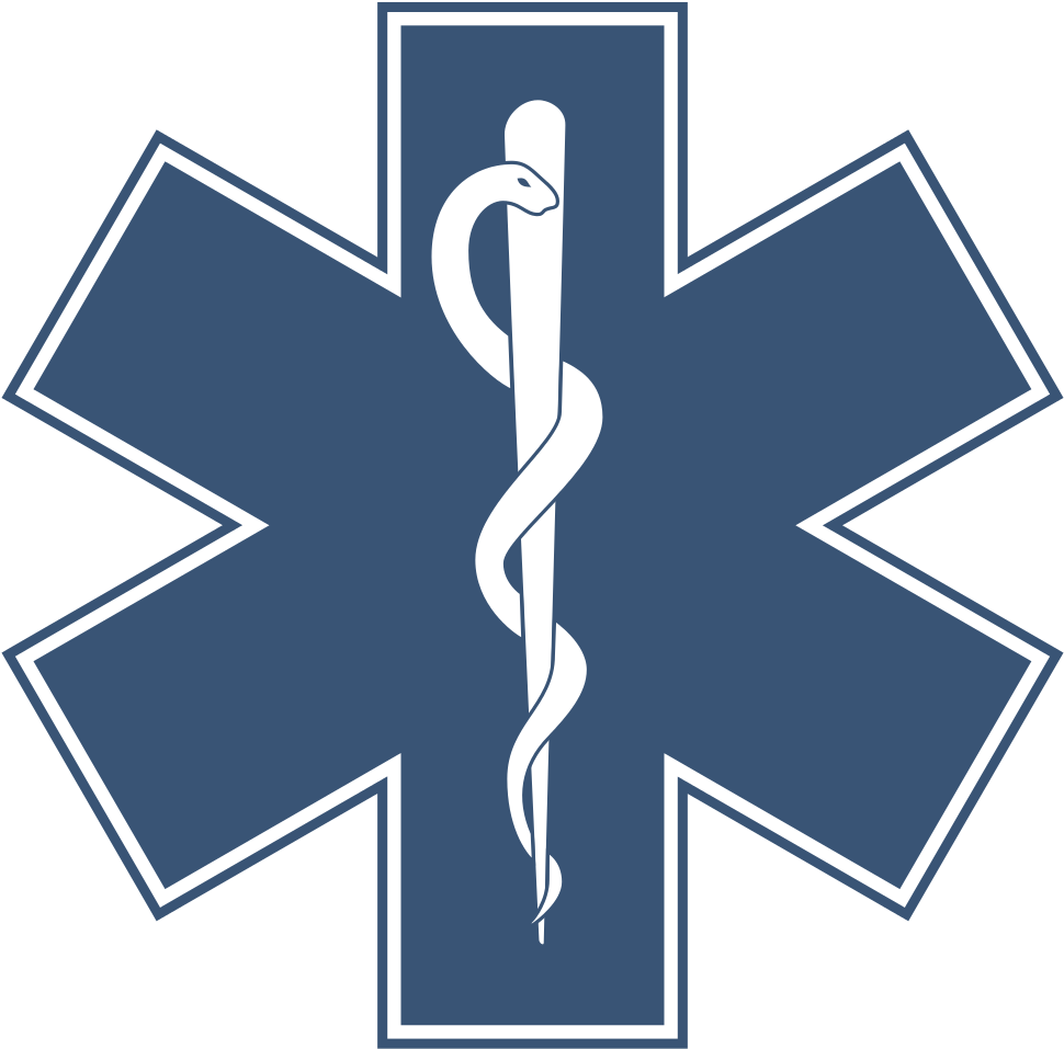 High Resolution Star Of Life Png Clipart - Star Of Life Png Transparent Png (1056x1024), Png Download