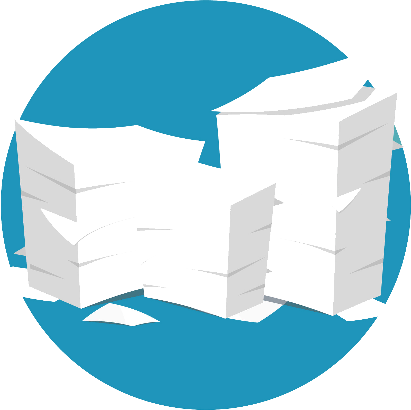 De-clutter And Organize - Electronic Paper Clipart - Png Download (1728x1716), Png Download