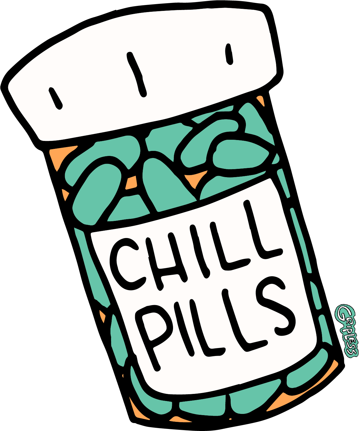Chill Clip Art - Png Download (1248x1464), Png Download