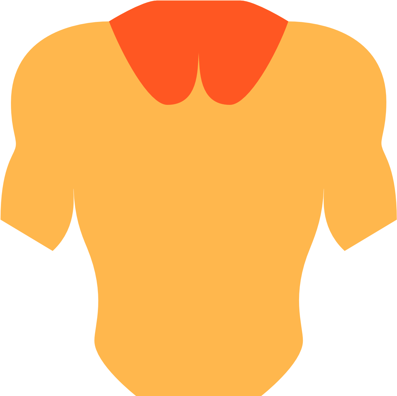 It Is The Shame Of A Muscular Man's Torso From Waist - Icon Clipart (1600x1600), Png Download