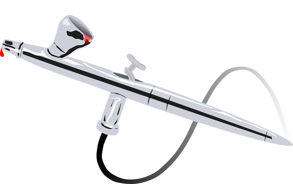 Free Airbrush - Best Airbrush Clipart (800x503), Png Download