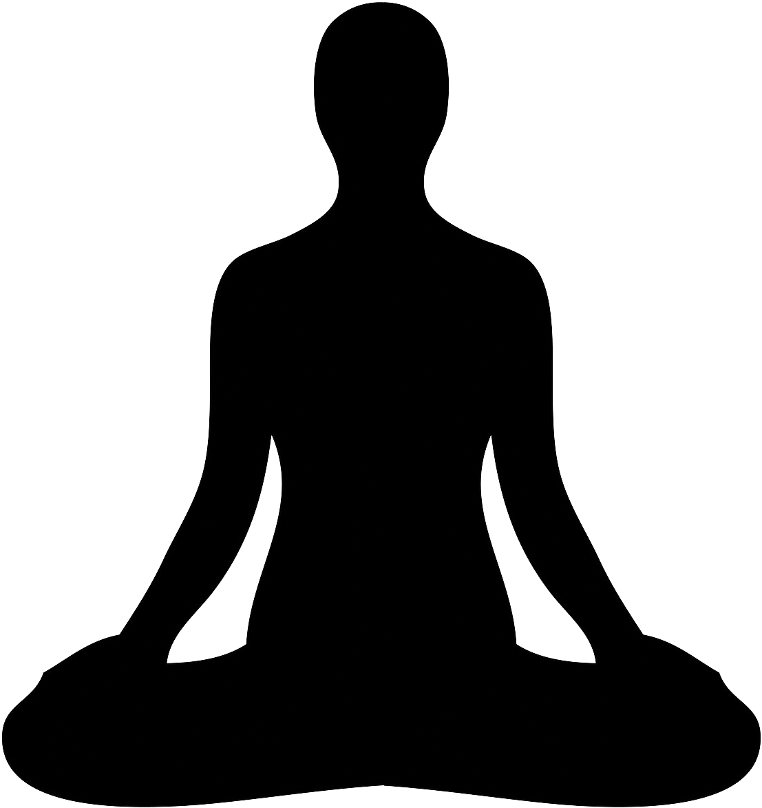Meditation Clipart Icon - Meditation Clipart - Png Download (1280x1280), Png Download