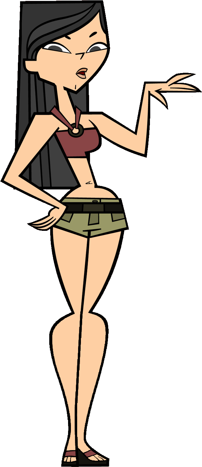 Heather Tdi - All Of The Total Drama Casts Clipart (736x1530), Png Download