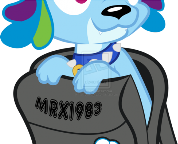Backpack Clipart Rainbow - Rainbow Dash As A Dog - Png Download (640x480), Png Download