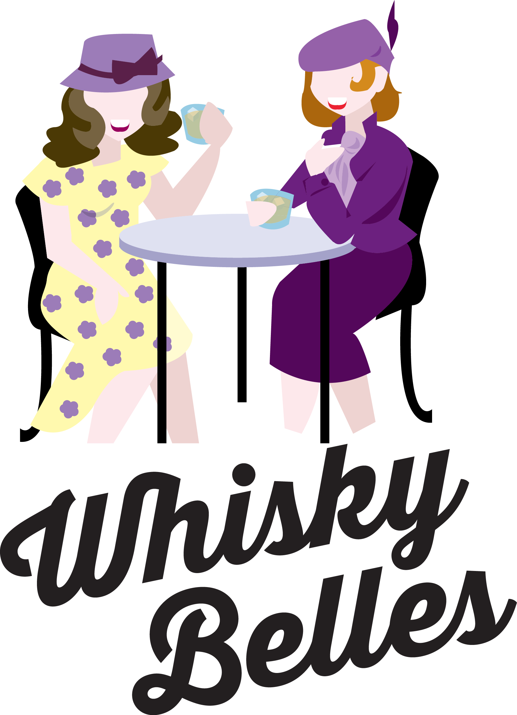 Whisky Belles Logo - Dry January Clipart (1735x2398), Png Download