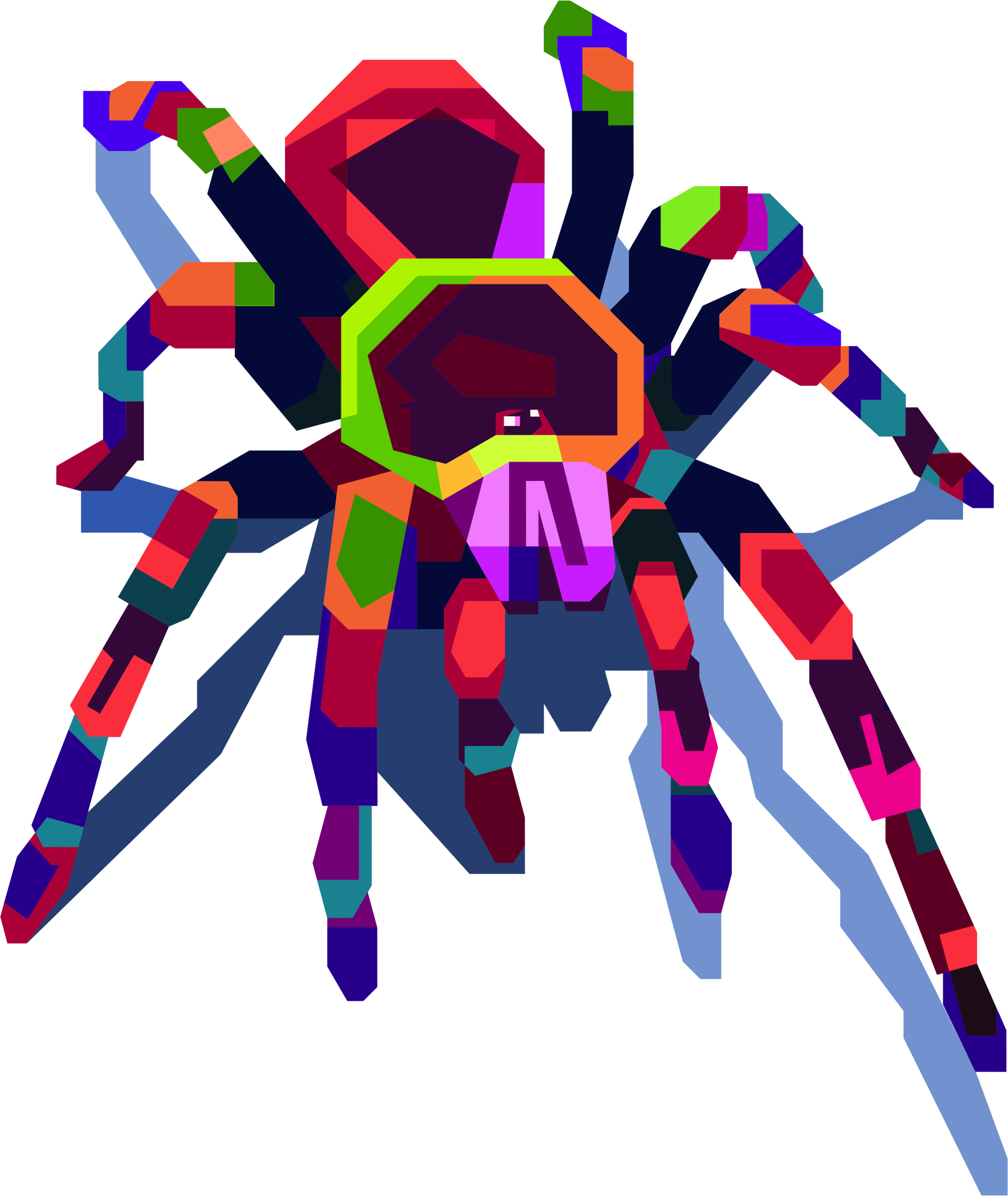 By Gdj - Araña A Que Reino Pertenece Clipart (644x764), Png Download