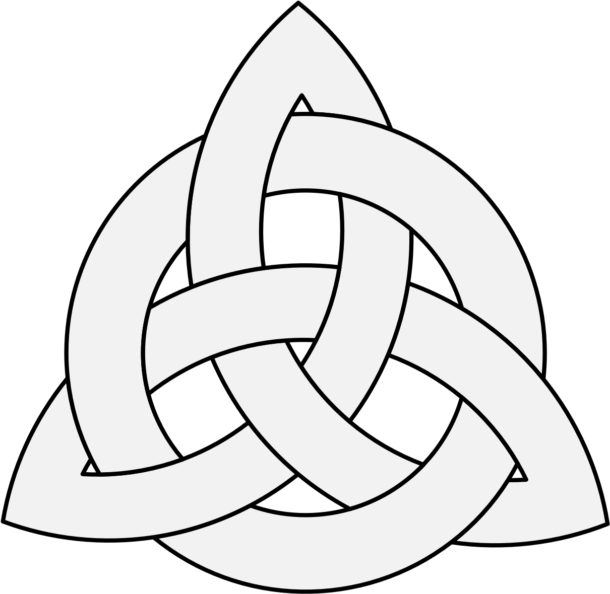 Pdf - Triquetra Clipart (1237x1209), Png Download