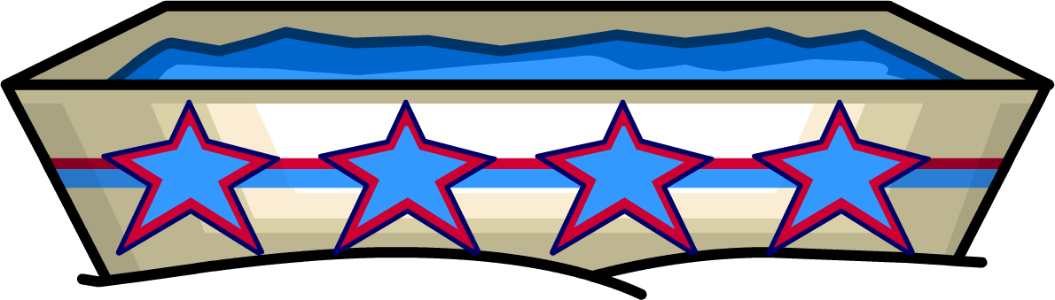 Tub Clipart Baths - Sport Club Penguin Wiki Furniture - Png Download (1190x339), Png Download